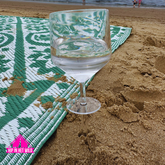 Esschert Design Strandglas wijnglas