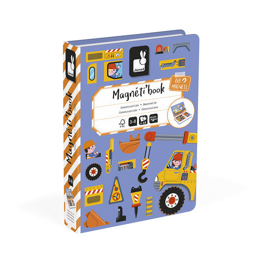 Janod Magneetboek - Constructie