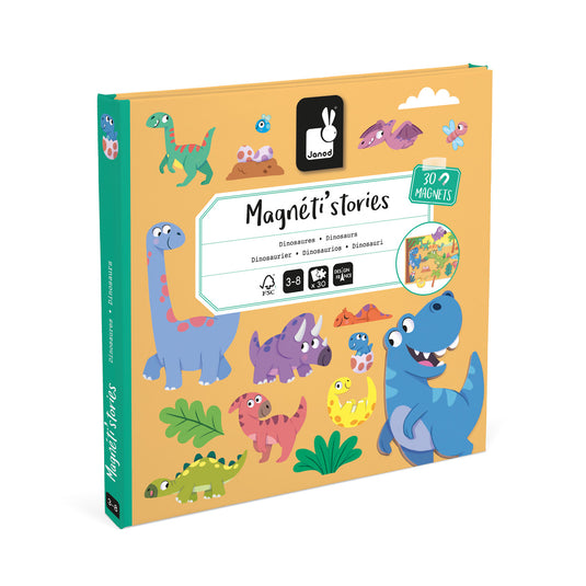 Janod Magneet Stories – Dinosaurus
