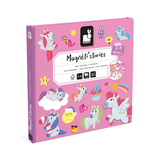 Janod Magneet Stories – Eenhoorns