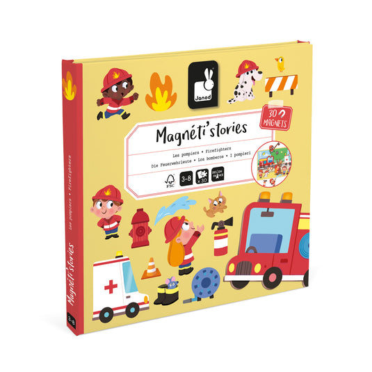 Janod Magneet Stories – Brandweer
