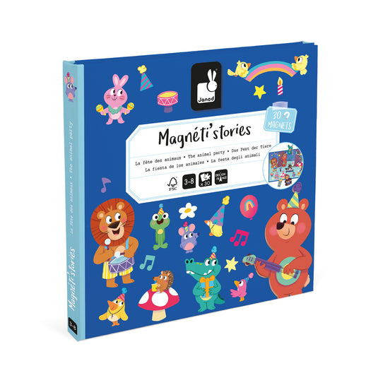 Janod Magneet Stories – Dierenfeest