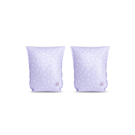 Swim Essentials Zwembandjes Lila Panterprint