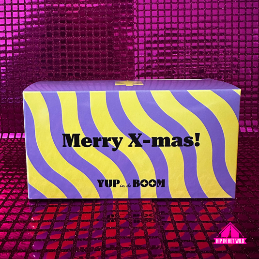 Yup in de Boom | Bakfiets kerstornament van glas – origineel kerstcadeau