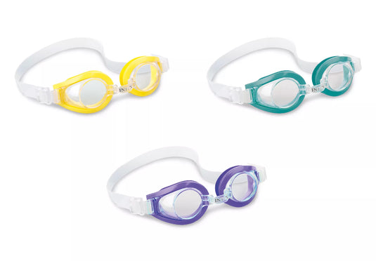 Intex Zwembril in turquoise , paars en geel