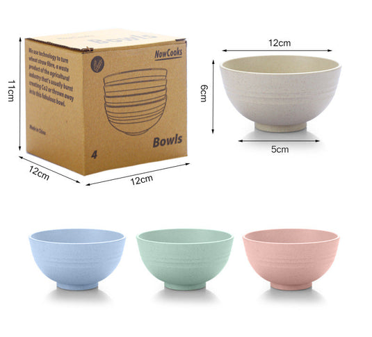 Duurzaam Bio-based Kommen| Set van 4