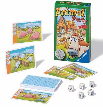 Animal Party pocketspel