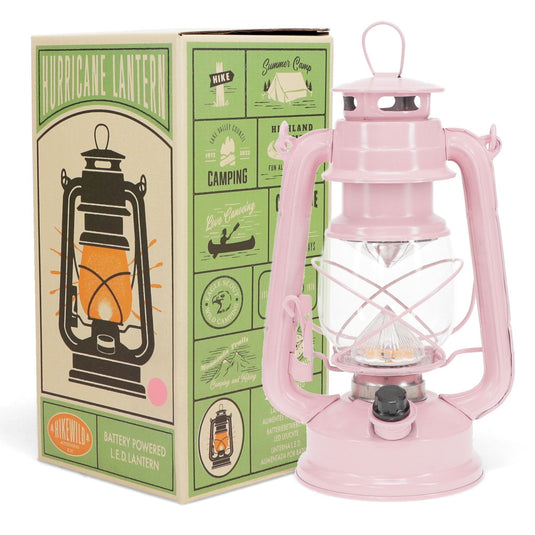 LED orkaanlantaarn - Roze