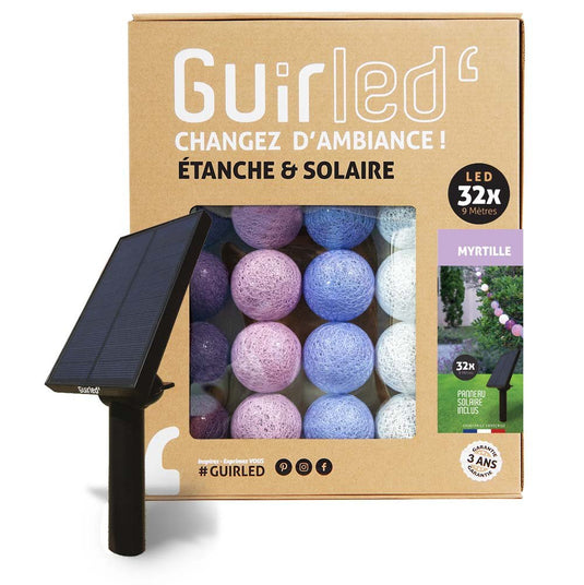 GUIRLED - Myrtille Fairy Lights Outdoor waterdichte en op zonne-energie aangedreven LED-ballen (16 en 32 ballen)