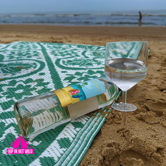Esschert Design Strandglas wijnglas