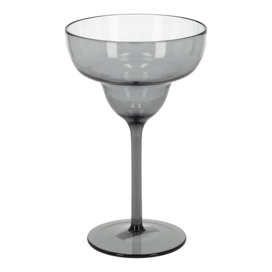 Acryl Cocktailglas in smoke grijs