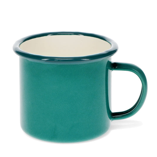 Emaille mok - Blauwgroen
