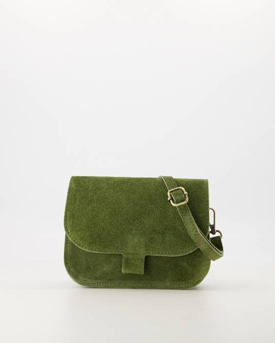 Suede – Crossbody tas – Groen