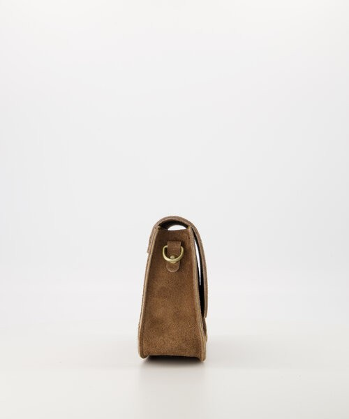Suede – Crossbody tas – Taupe