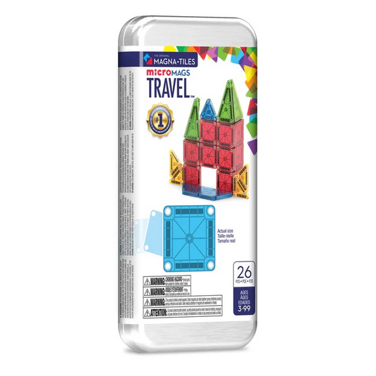 MAGNA-TILES® Micro Mags Travel Set 26 Piece