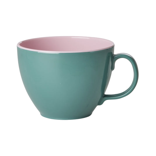 Rice - Melamine Jumbo Mok in Legergroene kleur