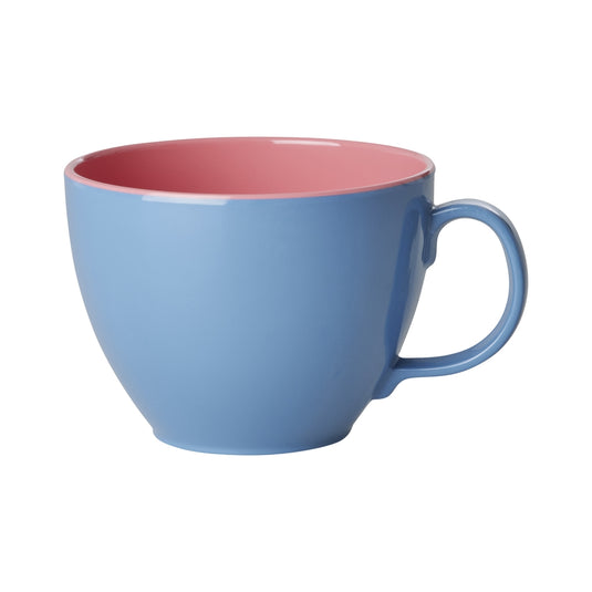 Rice - Melamine Jumbo Mok in rustig blauw