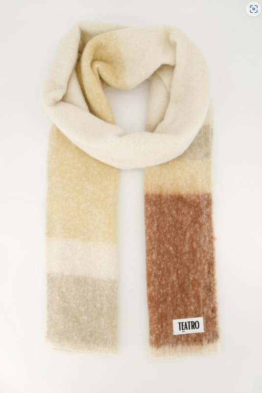Sjaal - Bruin - 100% Gerecycled