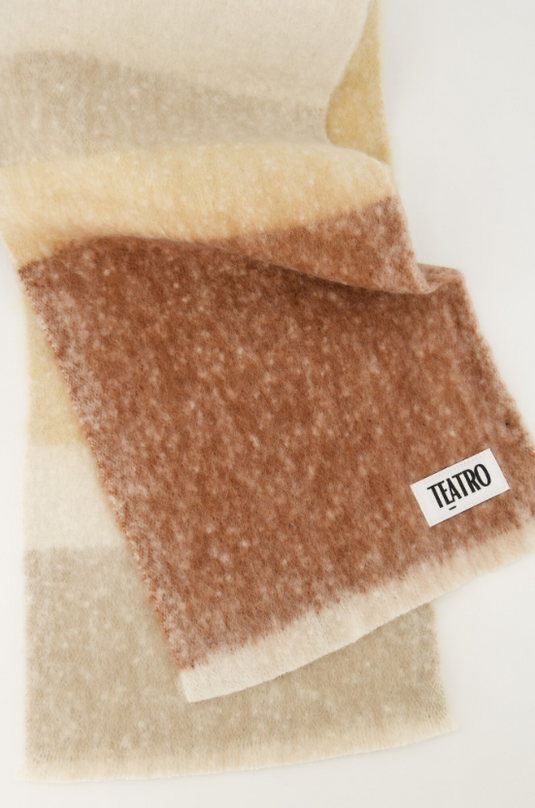 Sjaal - Bruin - 100% Gerecycled