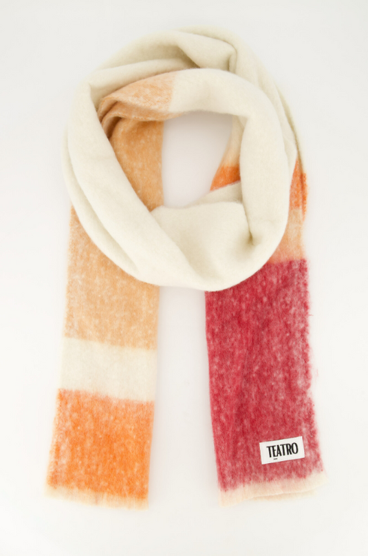 Sjaal - Rood- 100% Gerecycled