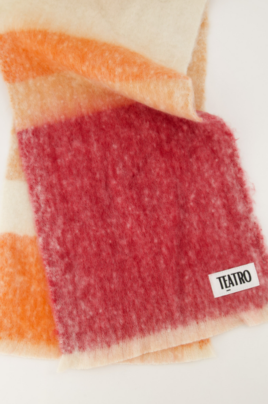 Sjaal - Rood- 100% Gerecycled