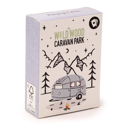 Wildwood Caravan Camper Tent standaard speelkaarten