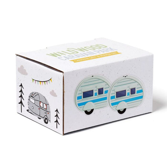 Keramieken Caravan Peper- en zoutstel
