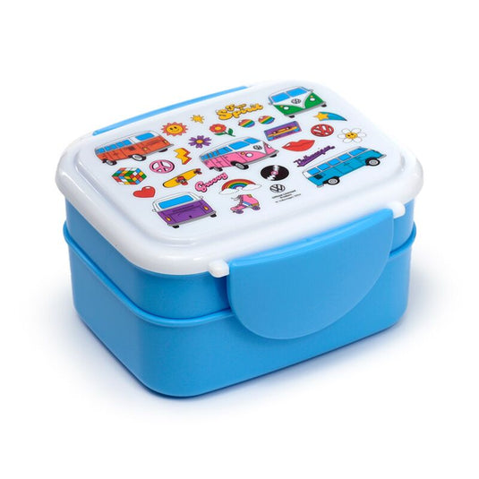 Volkswagen Busje T1 Retro lunch box met bestek