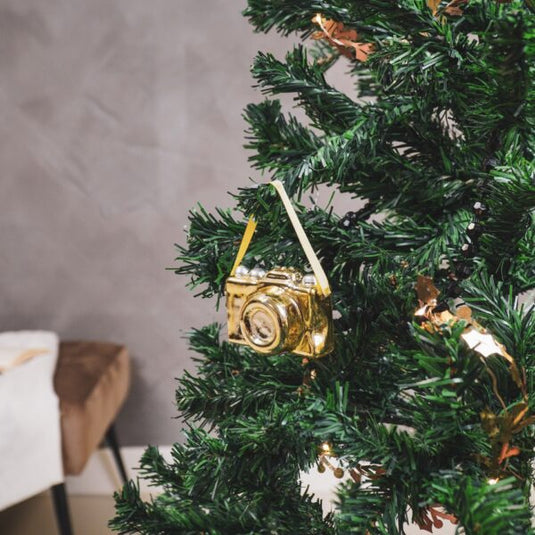 XMAS Hanger - kerstbal - Camera Goud