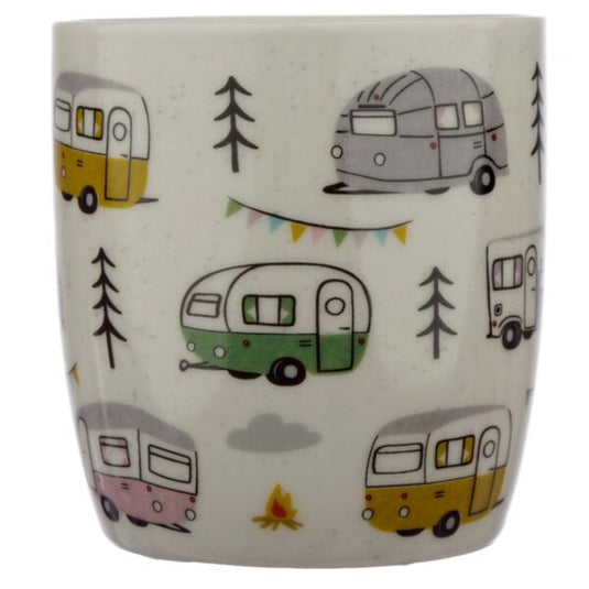 Wildwood caravan- camper porseleinen mok / beker