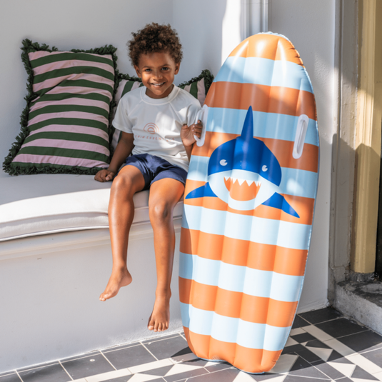 Swim Essentials Opblaasbaar Surfboard Haaien