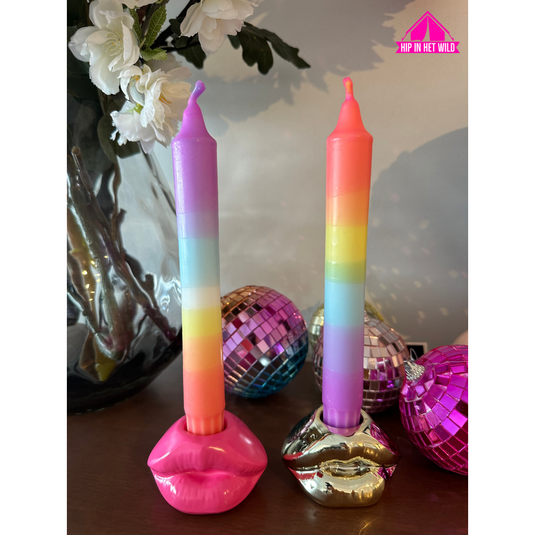 Dippy - Rainbow Kaarsen