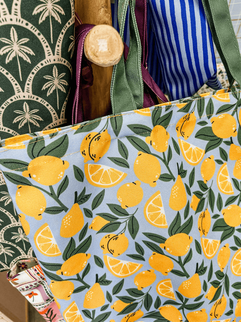 Afbeelding laden in Galerijviewer, Canvas tas - Lemons
