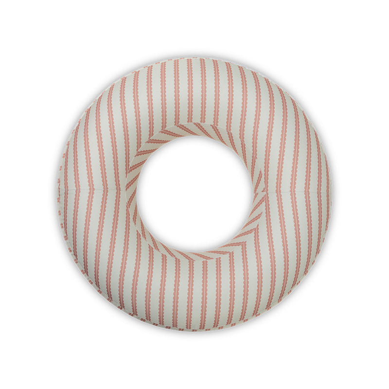 Afbeelding laden in Galerijviewer, Swim Essentials Premium Zwemring Rood/Beige - Saint Tropez – Ø 120 cm

