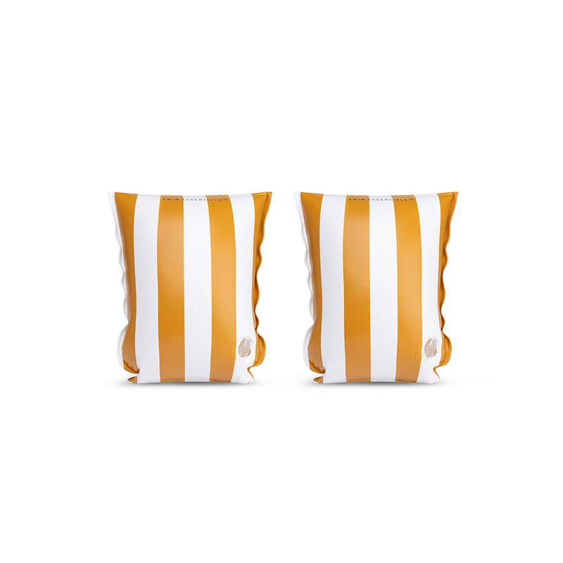 Afbeelding laden in Galerijviewer, Swim Essentials Zwembandjes Flow Bruin/Wit 0-2 jaar
