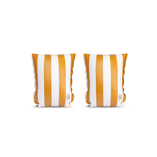 Swim Essentials Zwembandjes Flow Bruin/Wit 0-2 jaar
