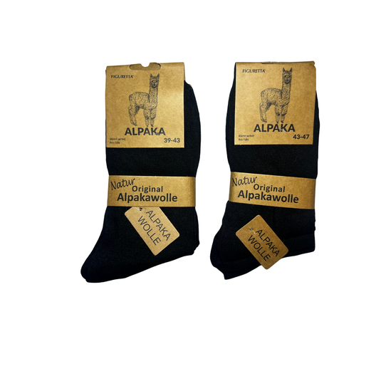 100% Alpaca wollen sokken Lars – heren – set van 3 paar