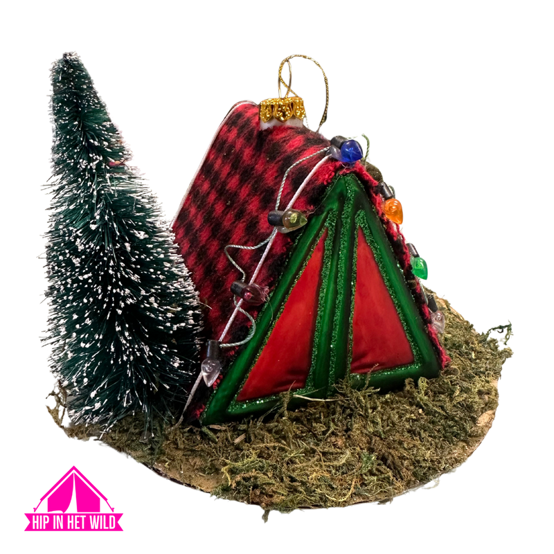 Afbeelding laden in Galerijviewer, Kerstornament tent 11cm

