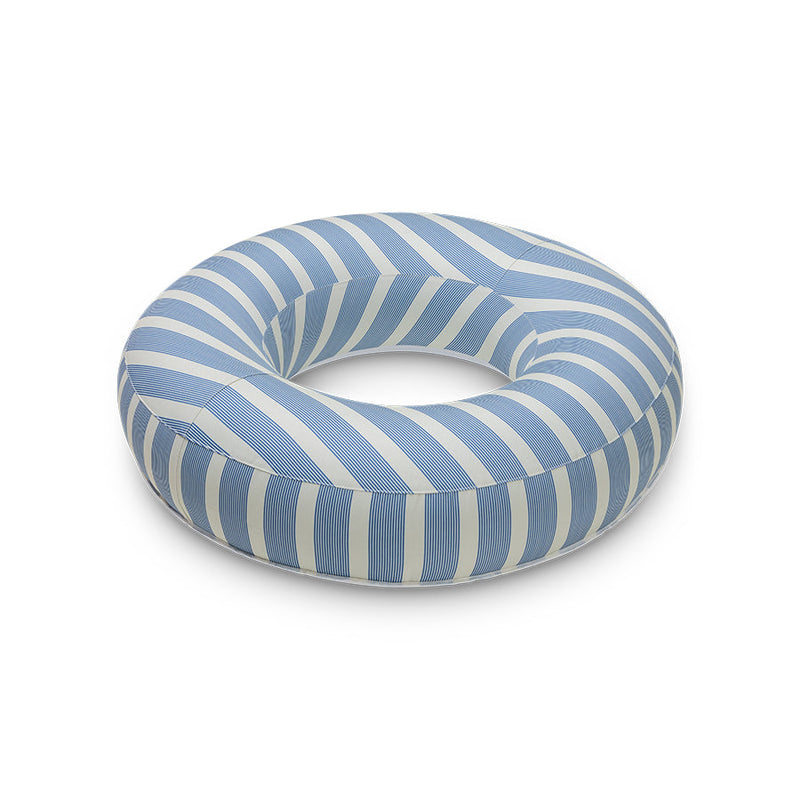 Afbeelding laden in Galerijviewer, Swim Essentials Premium Zwemring Monaco Blauw/Beige – Ø 120 cm
