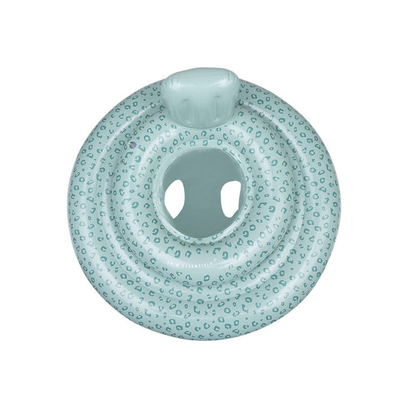 Afbeelding laden in Galerijviewer, Swim Essentials Baby Float Groen Panterprint 0-1 jaar
