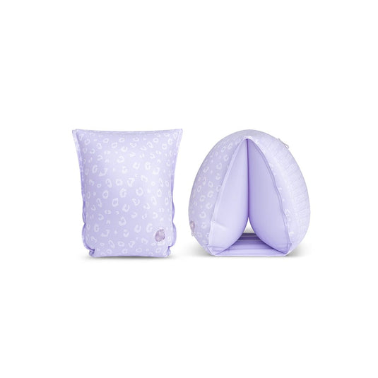 Swim Essentials Zwembandjes Lila Panterprint