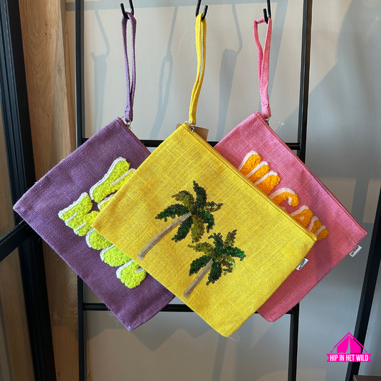 Canvas reistas type Vacay mode en Palmbomen