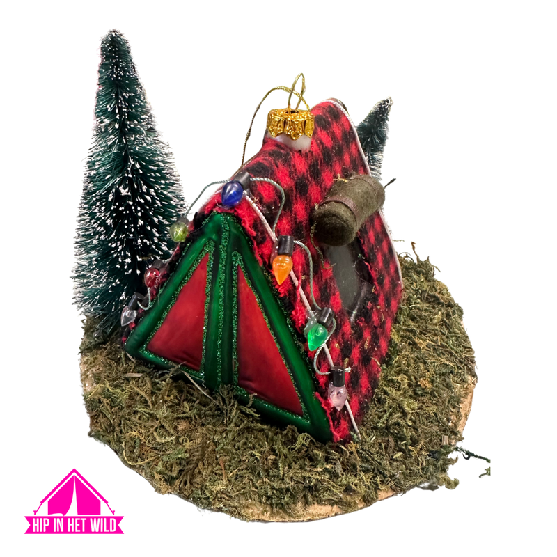 Afbeelding laden in Galerijviewer, Kerstornament tent 11cm
