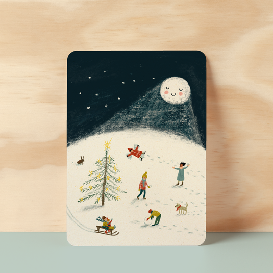 Postcard | Snow fun