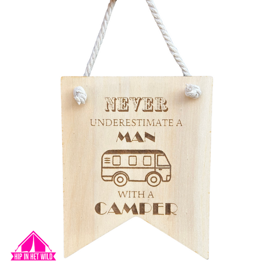 Houten vaantje 