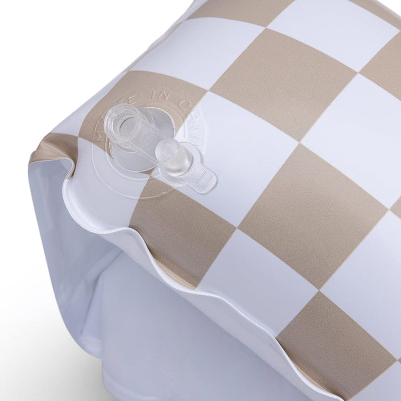 Afbeelding laden in Galerijviewer, Swim Essentials | Checkmate | Beige Zwembandjes
