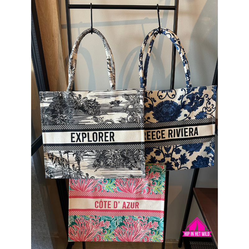 Afbeelding laden in Galerijviewer, Explorer canvas tas
