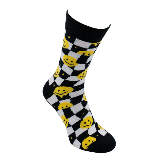 Tintl Black & white Smiley sokken
