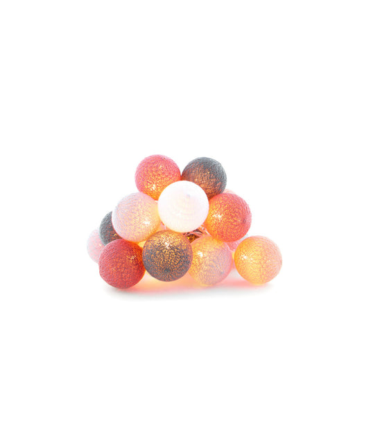 Cotton Ball Lights – Buitenlichtslinger - Roza Viejo