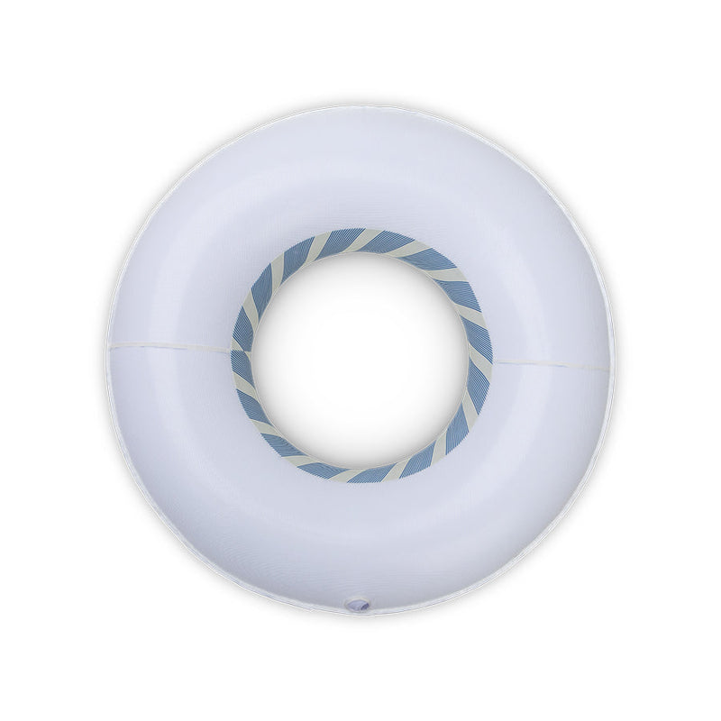 Afbeelding laden in Galerijviewer, Swim Essentials Premium Zwemring Monaco Blauw/Beige – Ø 120 cm
